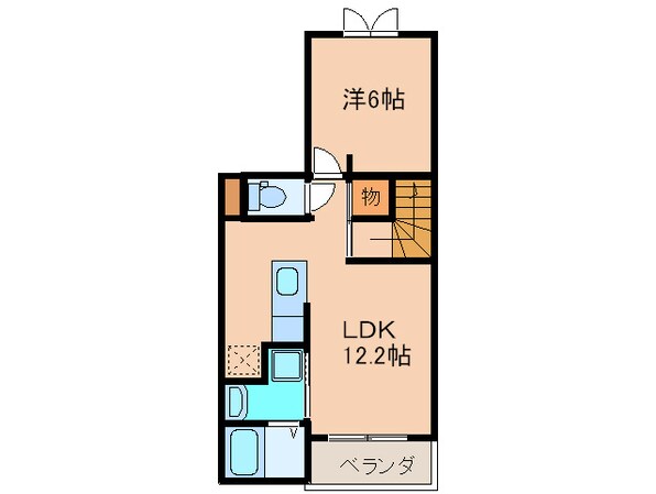 ジュネスの物件間取画像